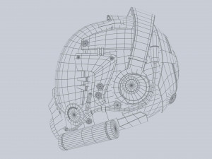 Scifi helmet 3D 모델