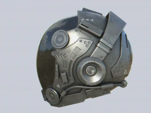 Scifi helmet 3D Model