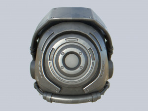 Scifi helmet 3D मॉडल