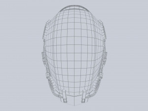 Scifi helmet 3D मॉडल