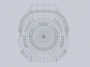Scifi helmet 3D Model