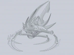 Meccanismo malvagio Modello 3D