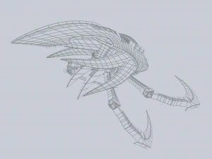 Meccanismo malvagio Modello 3D