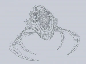 Meccanismo malvagio Modello 3D