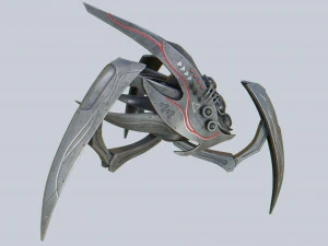 사악한 기계 3D 모델