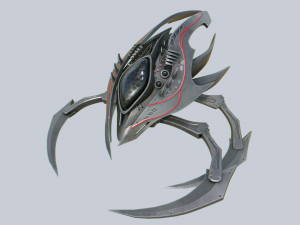 Evil mech collection Model 3D