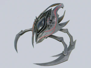 Evil mech collection 3D Model