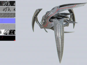 Evil mech collection 3D Model