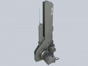 Scifi tower 3D Model