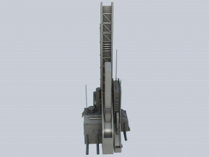 Scifi tower 3Dモデル