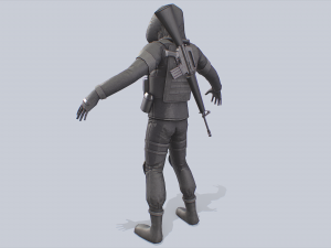 Military SAS 3D Модель