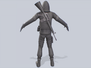 Military SAS 3D Модель