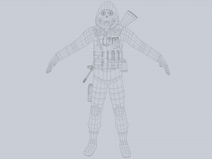 Military SAS 3D Модель