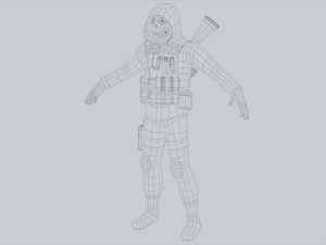 Military SAS 3D Модель