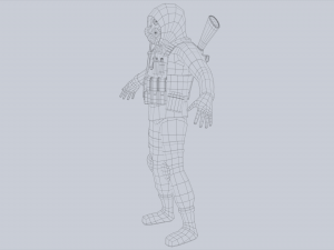 Military SAS 3D Модель