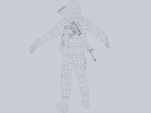 Military SAS 3D Модель