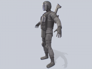 Military GIGN Modelo 3D