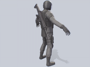 Military GIGN Modelo 3D