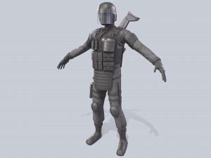 Military GIGN Modelo 3D