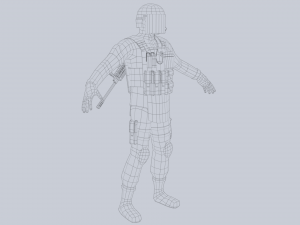Military GIGN Modelo 3D
