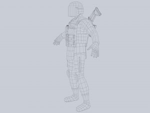 Military GIGN Modelo 3D