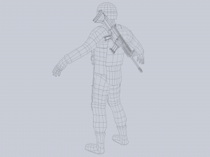 Military GIGN Modelo 3D