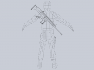 Military GIGN Modelo 3D