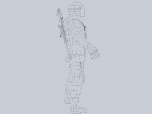 Military GIGN Modelo 3D