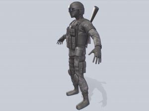 Military GSG9 3D Модель