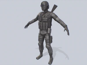 GSG militare9 Modello 3D