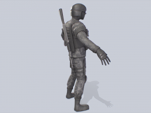Military GSG9 3D Модель