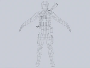 GSG militare9 Modello 3D