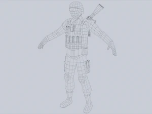 GSG militare9 Modello 3D