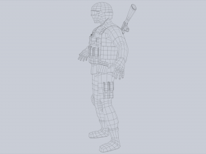 Military GSG9 3D Модель