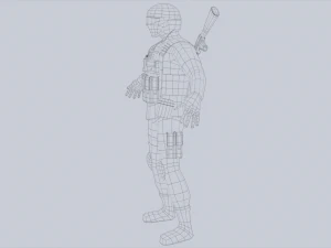 GSG militare9 Modello 3D