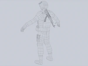 GSG militare9 Modello 3D