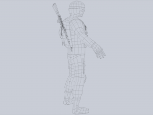 Military GSG9 3D Модель