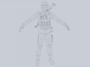 Military GSG9 3D Модель