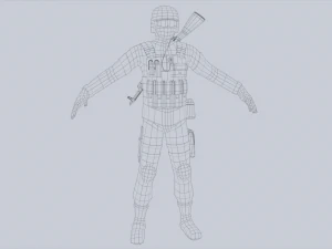 GSG militare9 Modello 3D