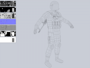 Military Character collection Modèle 3D