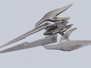 Scifi patrol vehicle Modelo 3D