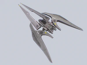 Scifi patrol vehicle 3D Model