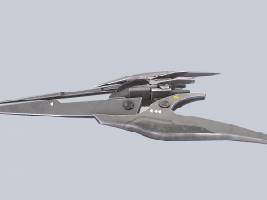 Scifi patrol vehicle 3D Model