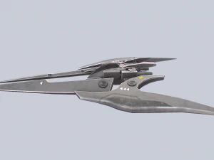 Scifi patrol vehicle 3D Model