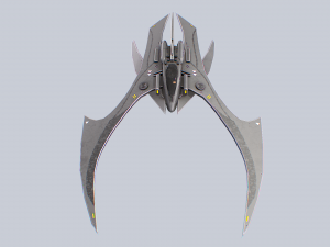 Scifi patrol vehicle 3D 모델