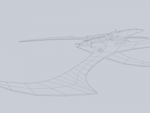 Scifi patrol vehicle 3D 모델