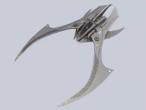 Scifi patrol vehicle collection 3D Model