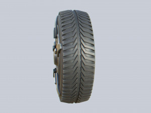 Scifi wheel 3D Model