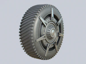 サイファイホイール 3Dモデル