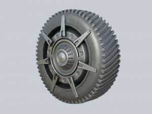 Scifi wheel 3D 模型